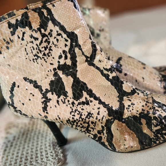 Snake Skin Boots - Picture 8 of 9